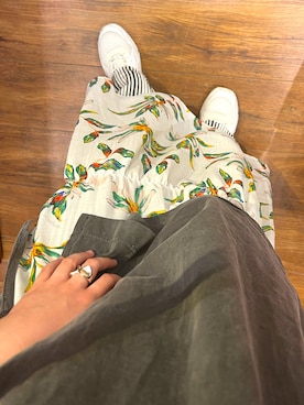 「DAZZLE（ダズル）のアイテム」を使った、m.sさん（レディース・160cm）の春コーディネート