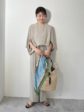 「ビジネススタイル」｜古川さん（レディース・163cm）の夏コーディネート