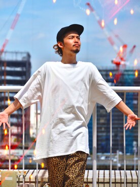「メンズライクコーデ」｜H.さん（メンズ・174cm）の夏コーディネート