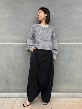 「アイテム（その他トップス）」を使った、ruiさん（レディース・158cm・20代）の秋コーディネート