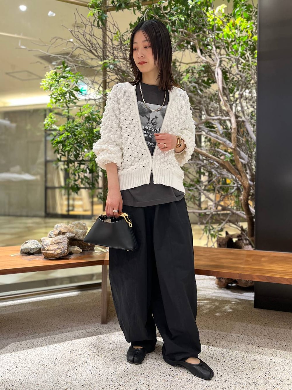 Curensology(カレンソロジー)/ポコポコアミニットカーディガンを