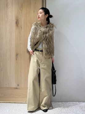 「アイテム（その他トップス）」を使った、ruiさん（レディース・158cm・20代）の秋コーディネート