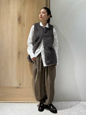 「アイテム（パンツ）」を使った、ruiさん（レディース・158cm・20代）の秋コーディネート