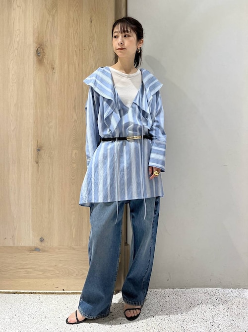 Curensology(カレンソロジー)/＜&RC＞ワイドルーズデニムパンツ