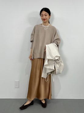 「アイテム（ブルゾン）」を使った、ruiさん（レディース・158cm・20代）の冬コーディネート