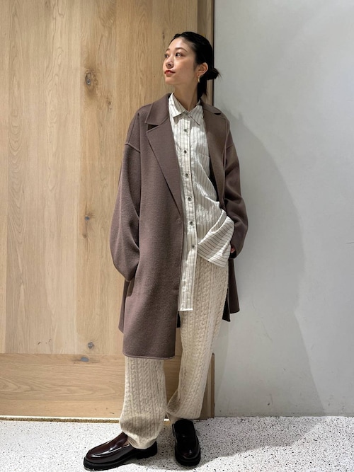 【9/4坪田あさみさんYouTube紹介】Curensology(カレンソロジー)/ワッシャーストライプシャツ