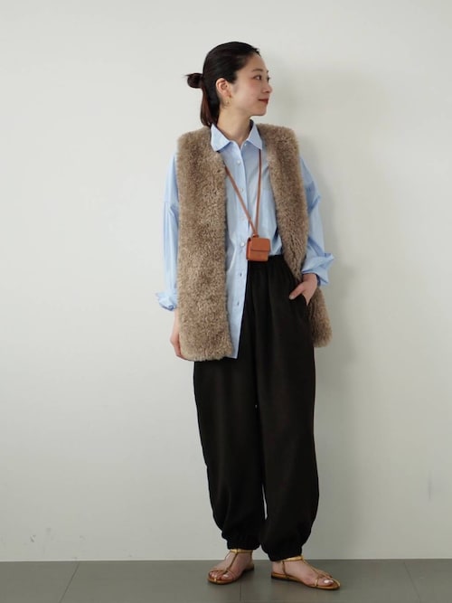 ベスト ジレ Curensology(カレンソロジー)/リバーキルトファーベスト レディース Curensology｜リバーキルトファーベスト | Rakuten Fashion(楽天