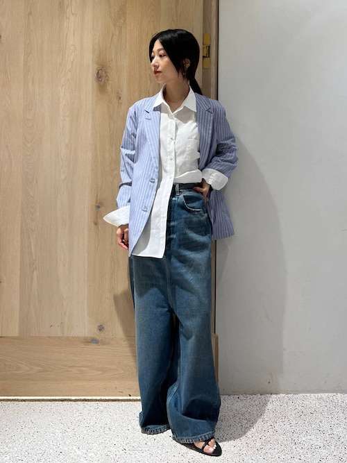 カレンソロジーワイドレッグ デニム Curensology ジーンズ デニム デニムパンツ Curensology(カレン