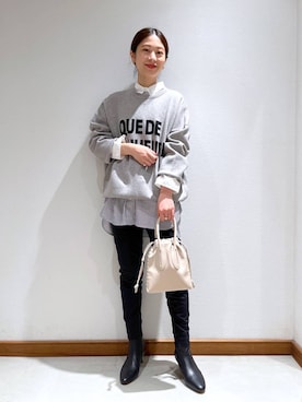 ruiさん(レディース・158cm)の冬コーディネート