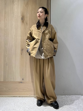 「旅行」｜ruiさん（レディース・158cm）の冬コーディネート