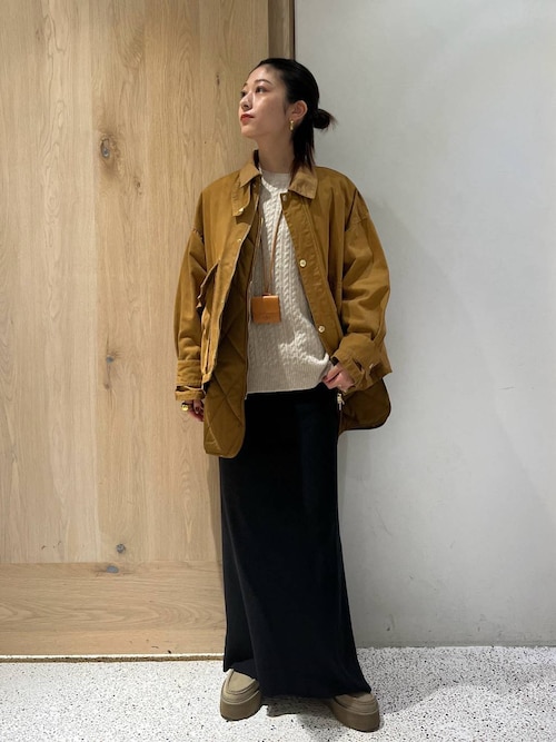 Curensology(カレンソロジー)/コットンリブタイトスカート（スカート