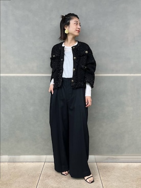 「アイテム（その他トップス）」を使った、ruiさん（レディース・158cm・20代）の秋コーディネート