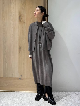 「アイテム（その他トップス）」を使った、ruiさん（レディース・158cm）の秋コーディネート