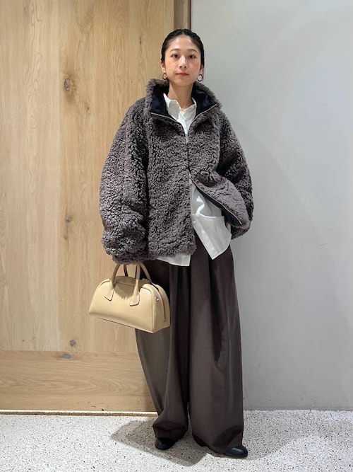 Curensology(カレンソロジー)/リバーフェイクファーブルゾン（ブルゾン