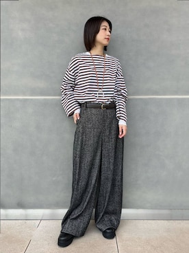 「アイテム（その他トップス）」を使った、ruiさん（レディース・158cm・20代）の秋コーディネート