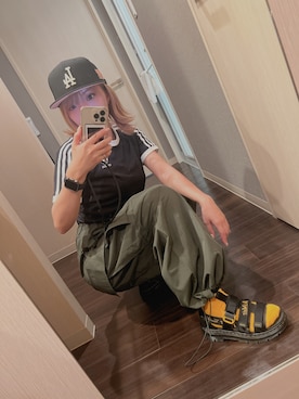 「Java（ジャバ）のアイテム」を使った、mxxa005さん（レディース・154cm）の夏コーディネート
