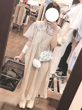 uさん（レディース・151cm）の夏コーディネート