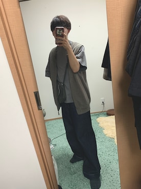 めじろさん（メンズ・166cm）の夏コーディネート