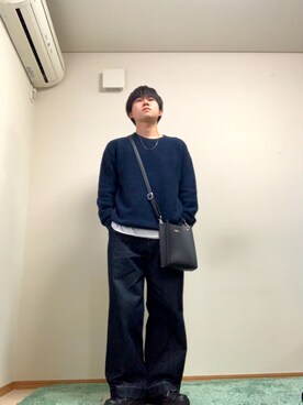 めじろさん(メンズ・166cm)の春コーディネート