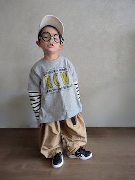 EITOさん(キッズ・100cm)の秋コーディネート