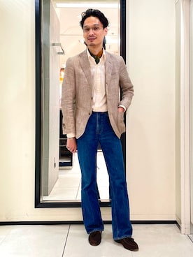 「夏」｜「アイテム（ジャケット/アウター）」を使った、masan8shさん（メンズ・170cm）の夏コーディネート
