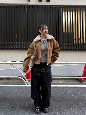 サクヤさん（骨格ストレート・レディース・149cm）の秋コーディネート