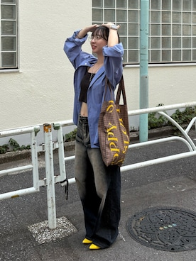 「アイテム（ブレスレット）」を使った、サクヤさん（レディース・149cm）の夏コーディネート