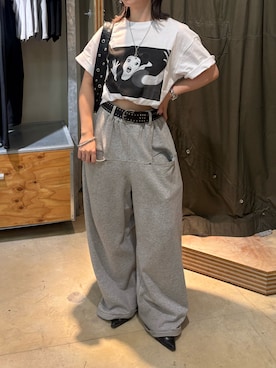 「アイテム（パンプス）」を使った、サクヤさん（レディース・149cm）の夏コーディネート