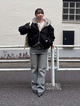 サクヤさん（レディース・149cm）の冬コーディネート