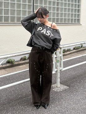 「WHO'S WHO gallery（フーズフーギャラリー）のアイテム（パンプス）」を使った、サクヤさん（レディース・149cm）の秋コーディネート