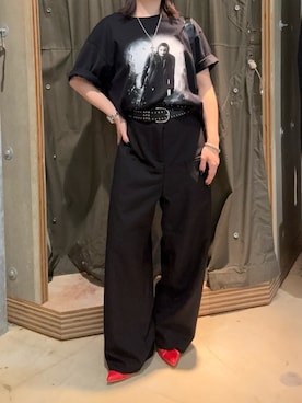 「アイテム（パンプス）」を使った、サクヤさん（レディース・149cm）の夏コーディネート