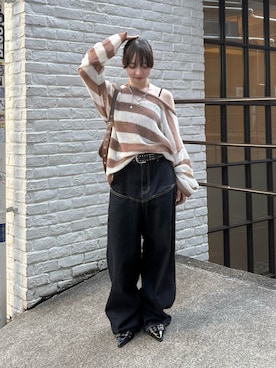 サクヤさん（骨格ストレート・レディース・149cm）の秋コーディネート