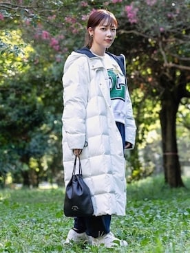 「あつぞこスニーカー」｜masudaさん（レディース・158cm）の春コーディネート