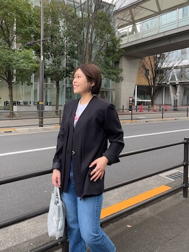 TSUCHIYA_159cmさん（レディース・159cm）の冬コーディネート