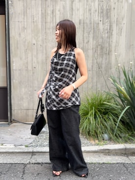 TSUCHIYA_159cmさん（レディース・159cm）の夏コーディネート