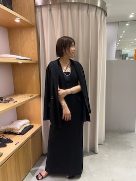 「SHENERY（シーナリー）のアイテム（テーラードジャケット）」を使った、TSUCHIYA_159cmさん（レディース・159cm）の夏コーディネート