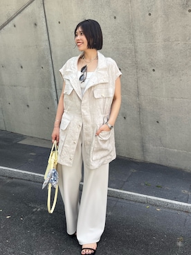 TSUCHIYA_159cmさん（レディース・159cm）の夏コーディネート