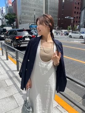 TSUCHIYA_159cmさん（レディース・159cm）の夏コーディネート