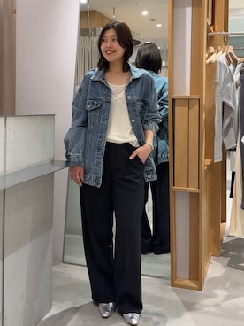 TSUCHIYA_159cmさん(レディース・159cm)の春コーディネート