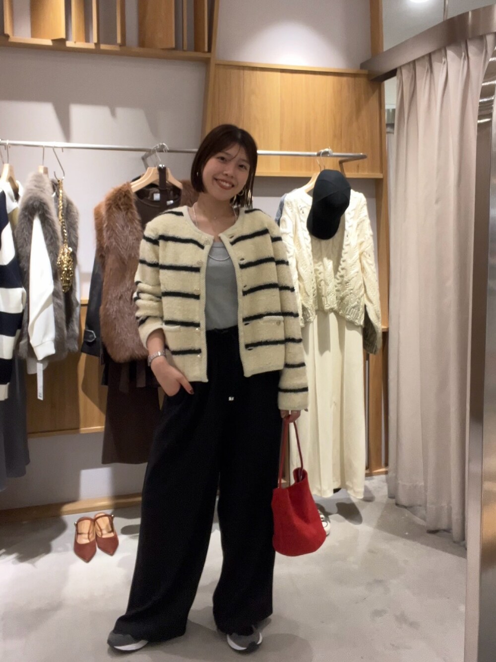 SHENERY ノーカラーコート SHENERYのノーカラーコートを使った人気ファッション