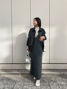 ニットキャミワンピース」の人気ファッションコーディネート - WEAR