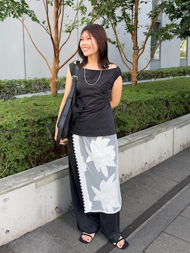 TSUCHIYA_159cmさん（レディース・159cm）の夏コーディネート
