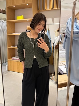 「シャーリング」｜TSUCHIYA_159cmさん（レディース・159cm）の秋コーディネート