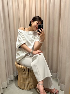「ワントーンコーディネート」｜TSUCHIYA_159cmさん（レディース・159cm）の夏コーディネート
