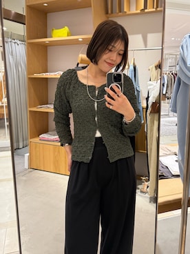 「シャーリング」｜TSUCHIYA_159cmさん（レディース・159cm）の夏コーディネート