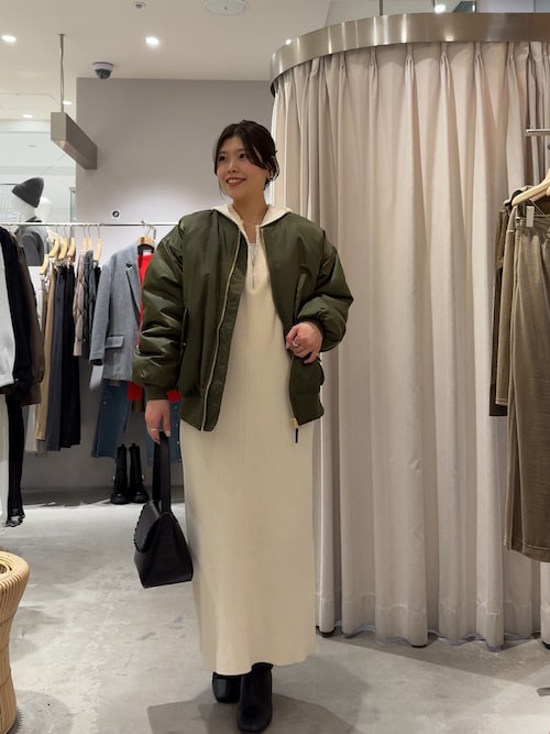 セール】フーデットジップワンピース（ワンピース）｜SHENERY