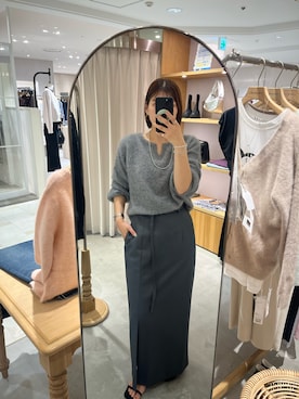 「ワントーンスタイル」｜TSUCHIYA_159cmさん（レディース・159cm）の秋コーディネート