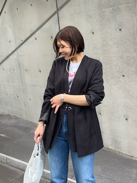 TSUCHIYA_159cmさん（レディース・159cm）の冬コーディネート