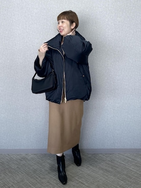 「アイテム（ハンドバッグ）」を使った、risaさん（レディース・156cm・30代）の秋コーディネート