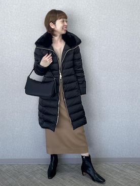 「アイテム（ハンドバッグ）」を使った、risaさん（レディース・156cm・30代）の秋コーディネート